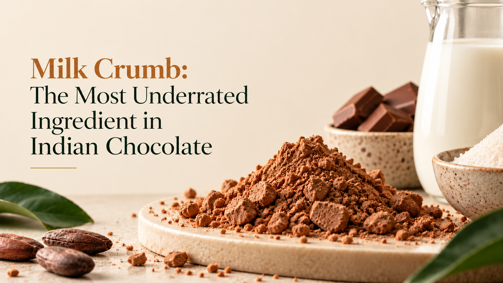 Milk Crumb: The Most Underrated Ingredient in Indian Chocolate